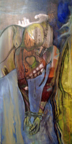 The Tear - 50x100cm